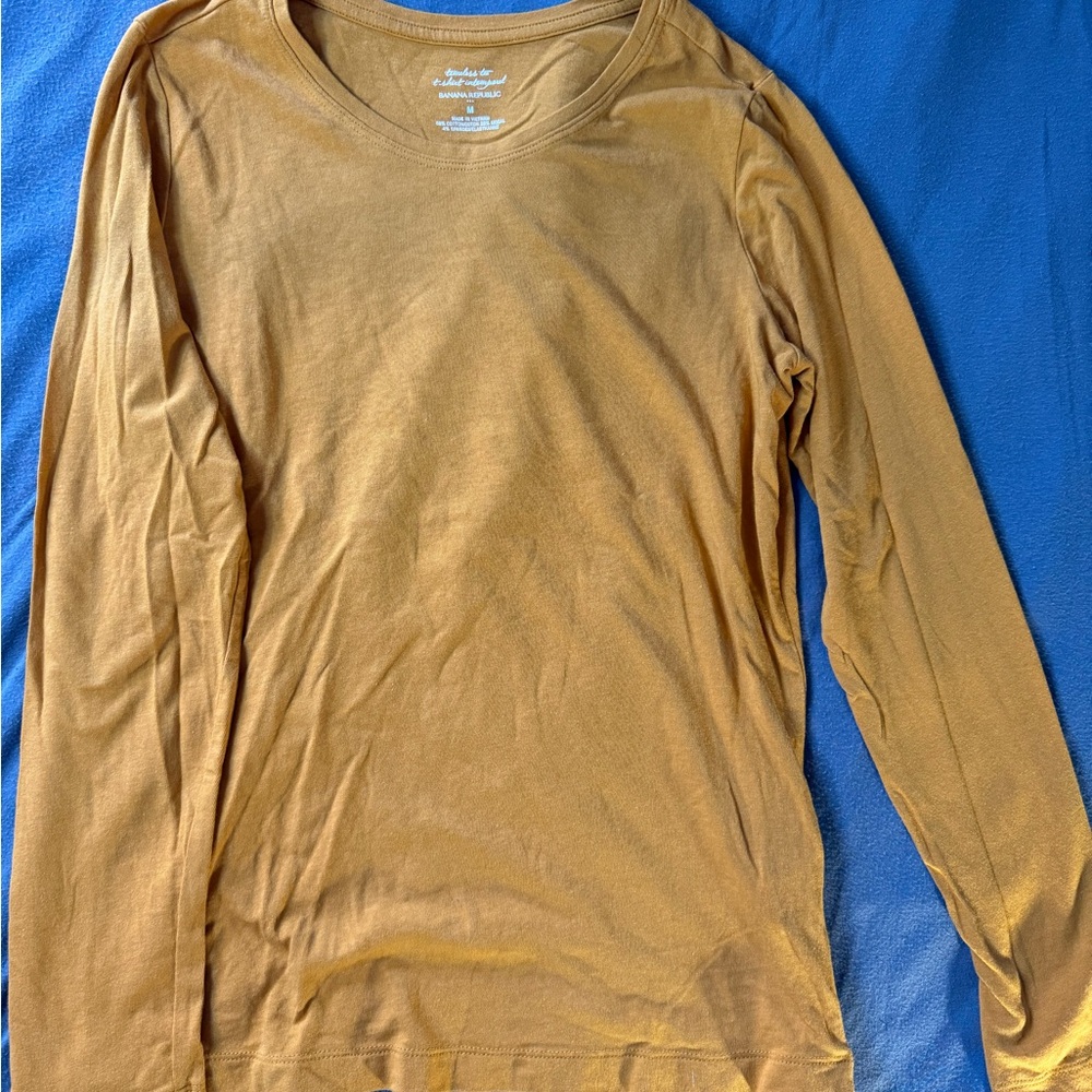 Mustard Long Sleeve Shirt